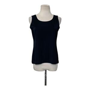 Teddi black sleeveless top size Small